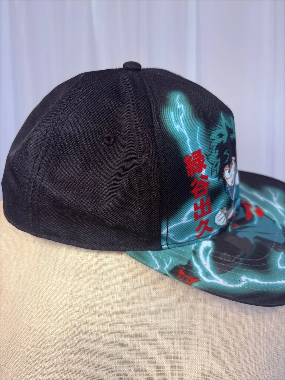 My Hero Academia Baseball Hat Izuku Midoriya Manga Anime Deku Snapback
